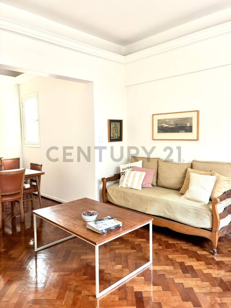 Departamento 3 Ambientes en Palermo, Amplio, Luminoso y Silencioso