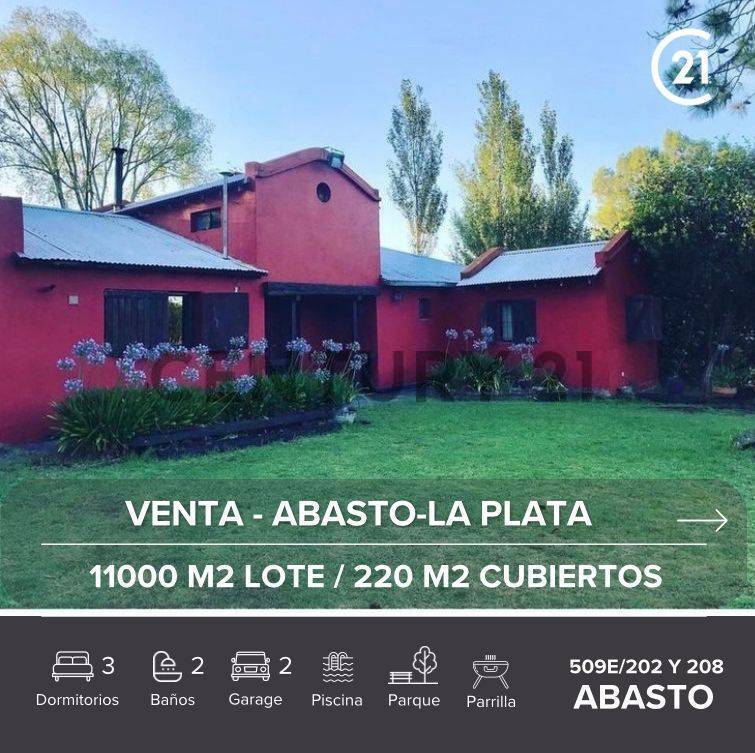 Venta de Casa, tres dormitorios en Abasto, La Plata.
