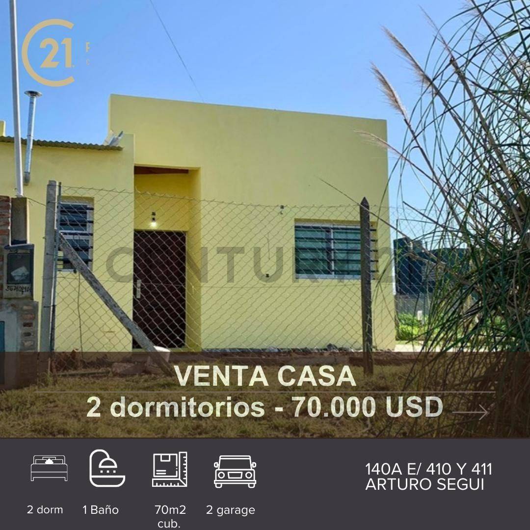 <p>Venta de Casa 3 AMBIENTES en Arturo Seguí, La Plata                                </p><p>C...