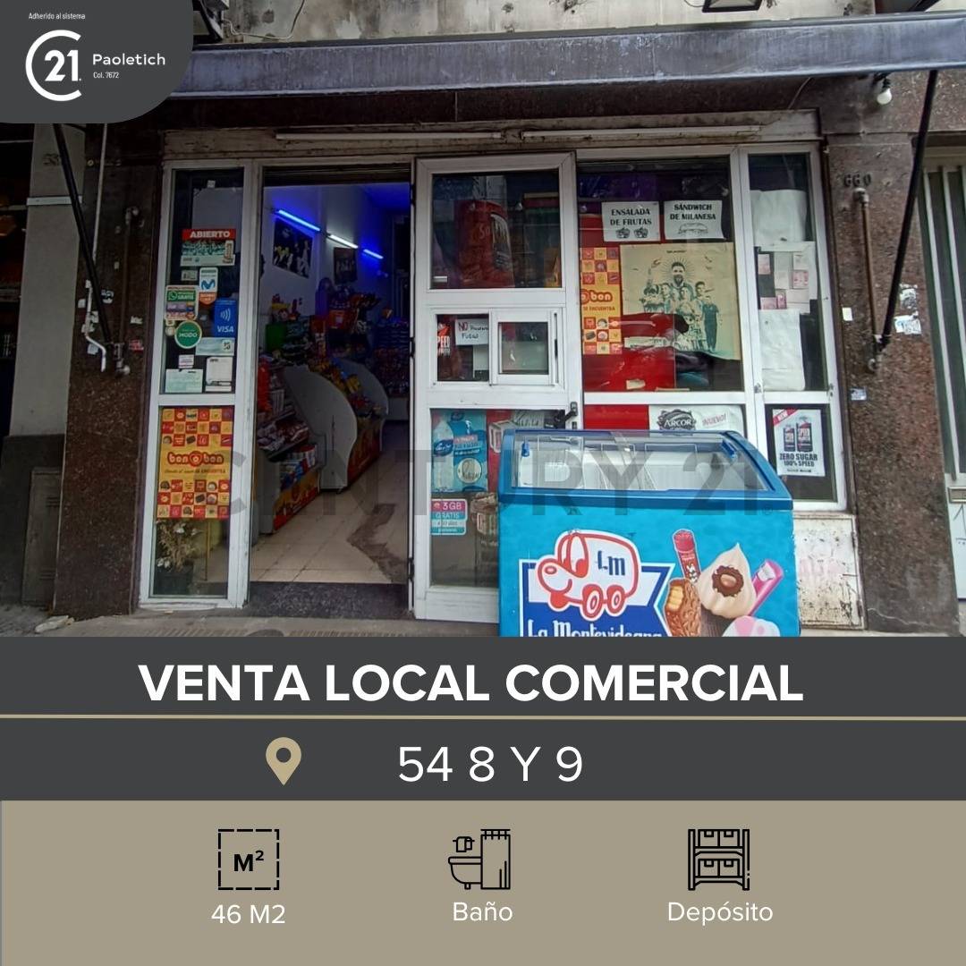 VENTA DE LOCAL EN LA PLATA