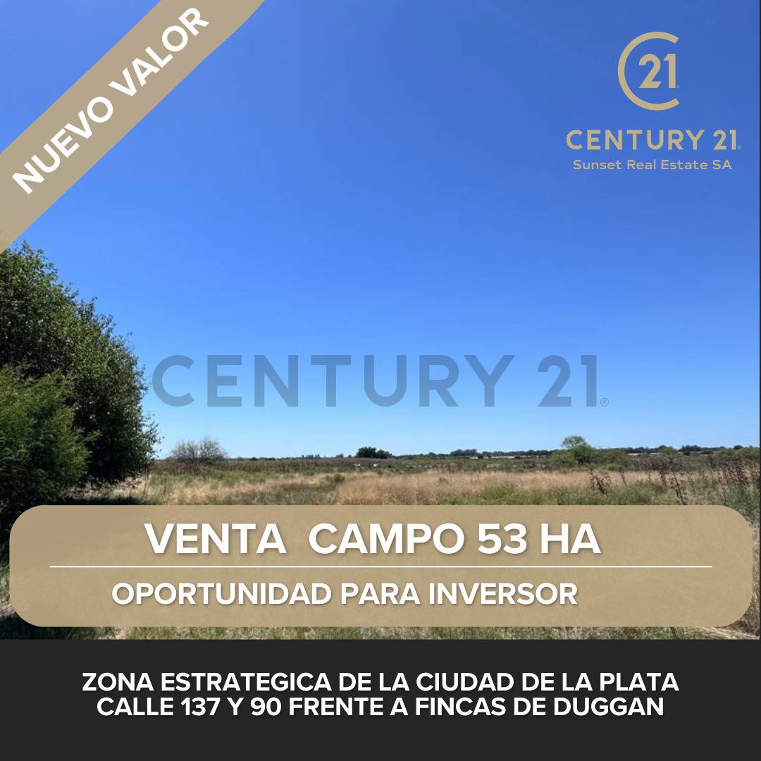 Venta de campo en La Plata
