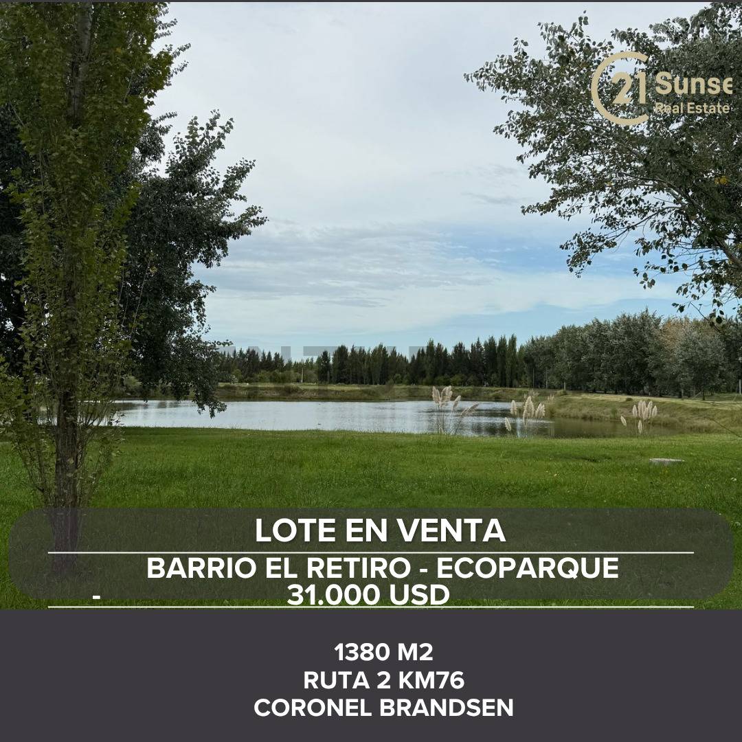 Venta de lote El Retiro Ecobarrio Brandsen