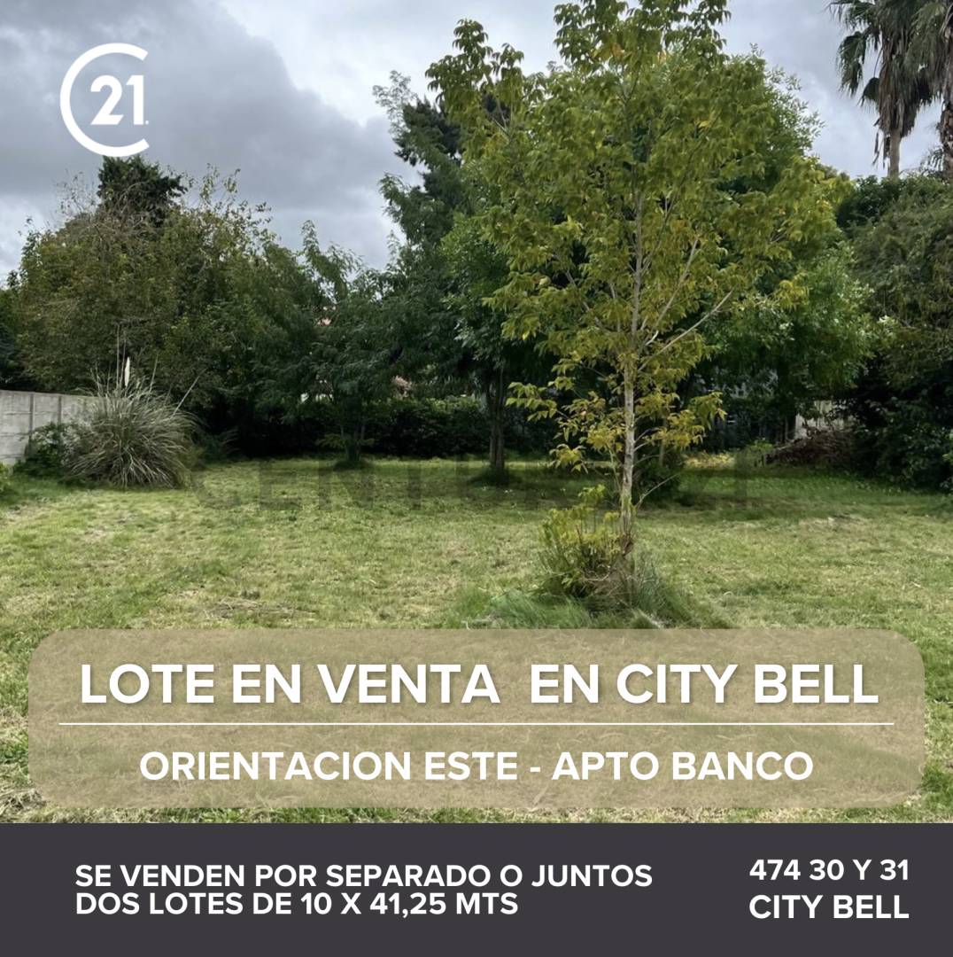 Lote en venta en City Bell