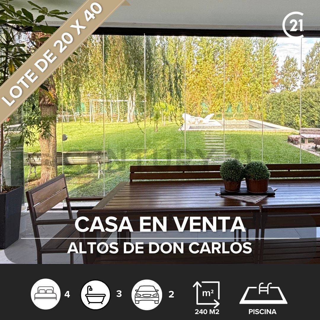 Casa en venta Don Carlos