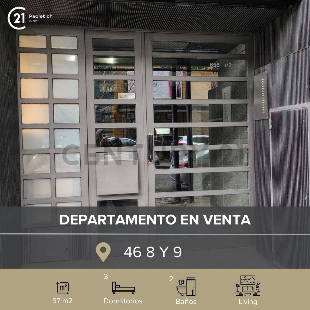 venta de piso en 8 y 46