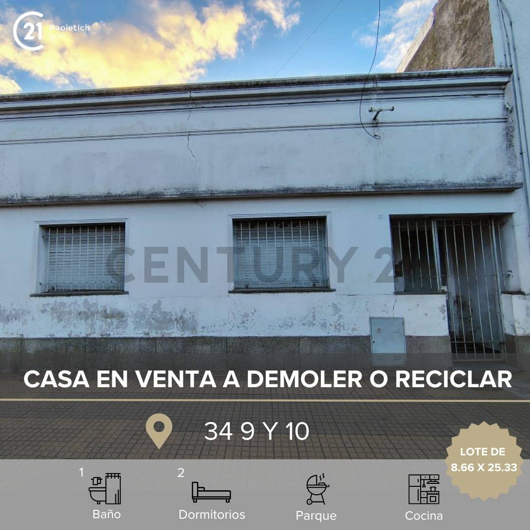 Venta de casa la plata reciclar
