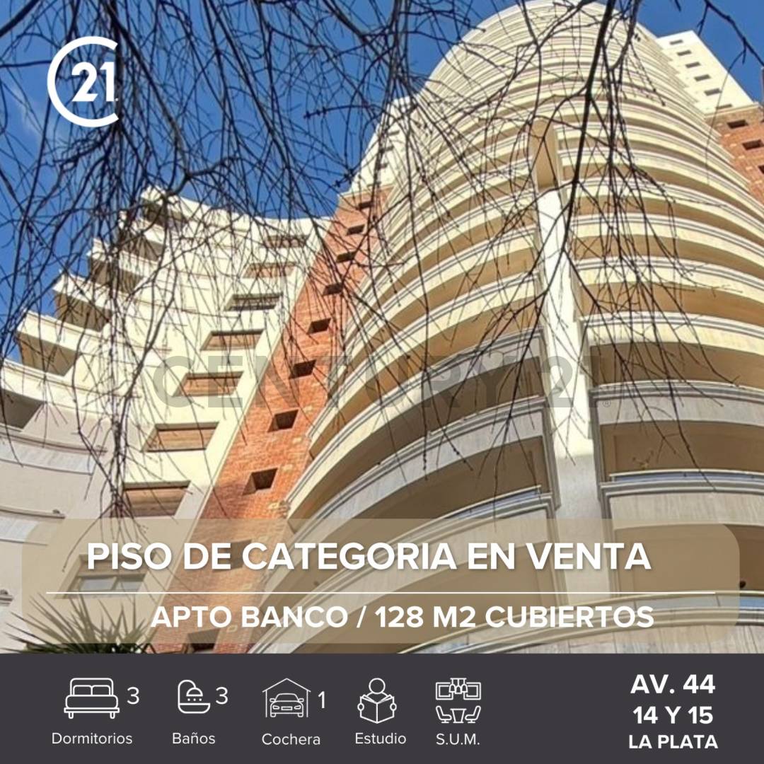 Venta piso de categoria La Plata