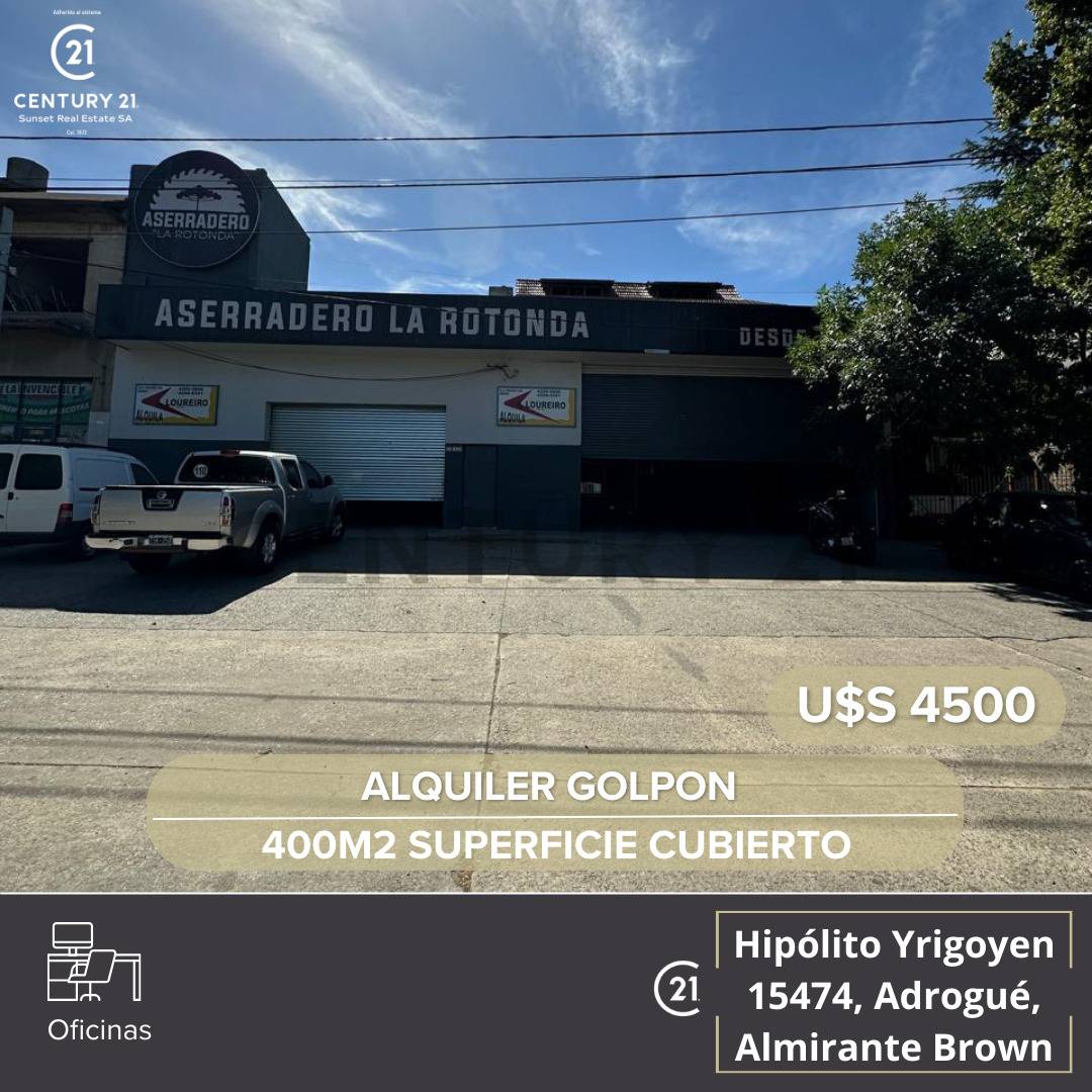 ALQUILER DE GALPON + OFICINAS — foto 1