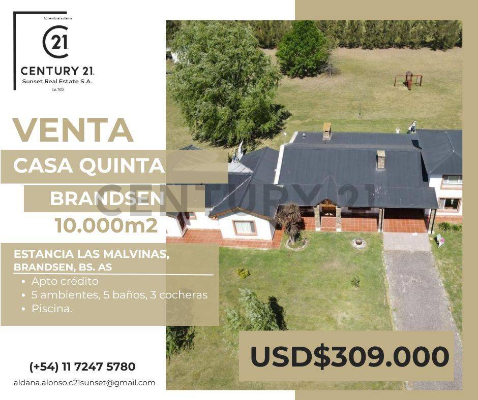 VENTA CASA 5 AMBIENTES  BRANDSEN — foto 1