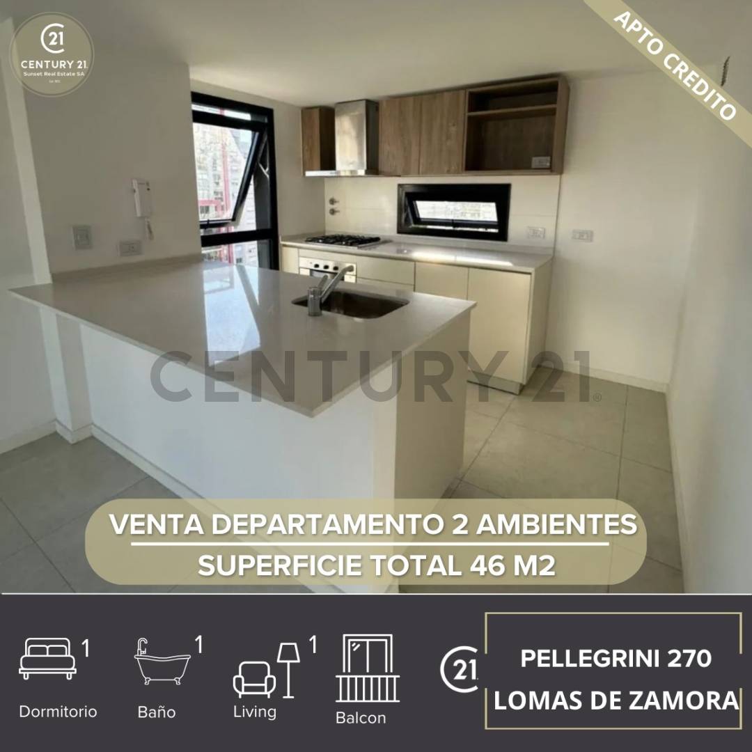 VENTA DEPARTAMENTO 2 AMBIENTES, LOMAS DE ZAMORA
