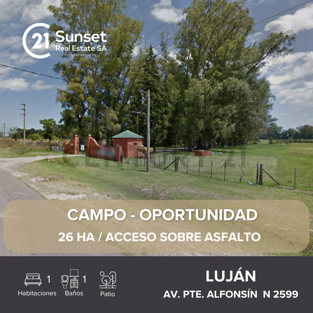 Venta de campo en Lujan — foto 1