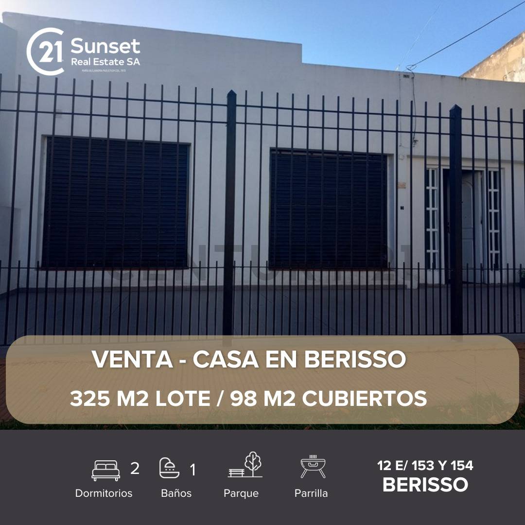 Casa en Venta - Villa Porteña, Berisso — foto 1