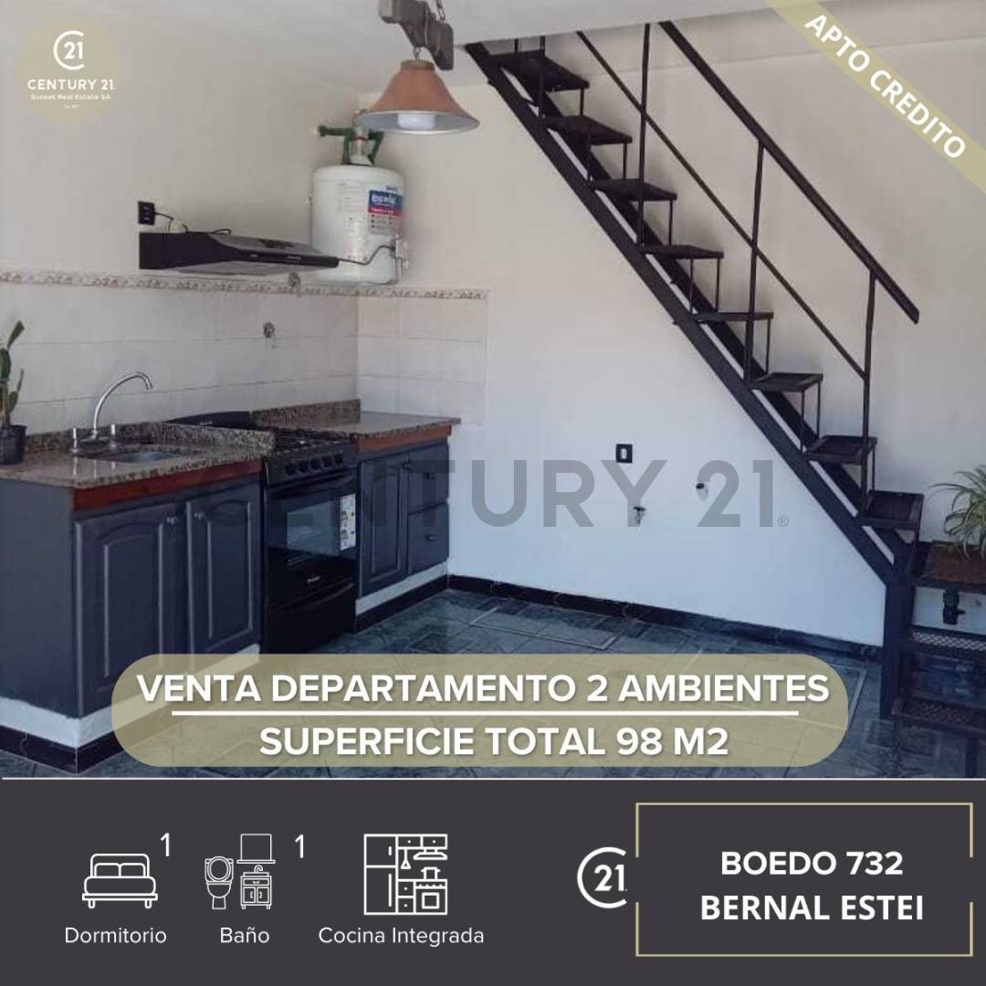 VENTA PH TIPO DUPLEX 2 AMBIENTES BERNAL