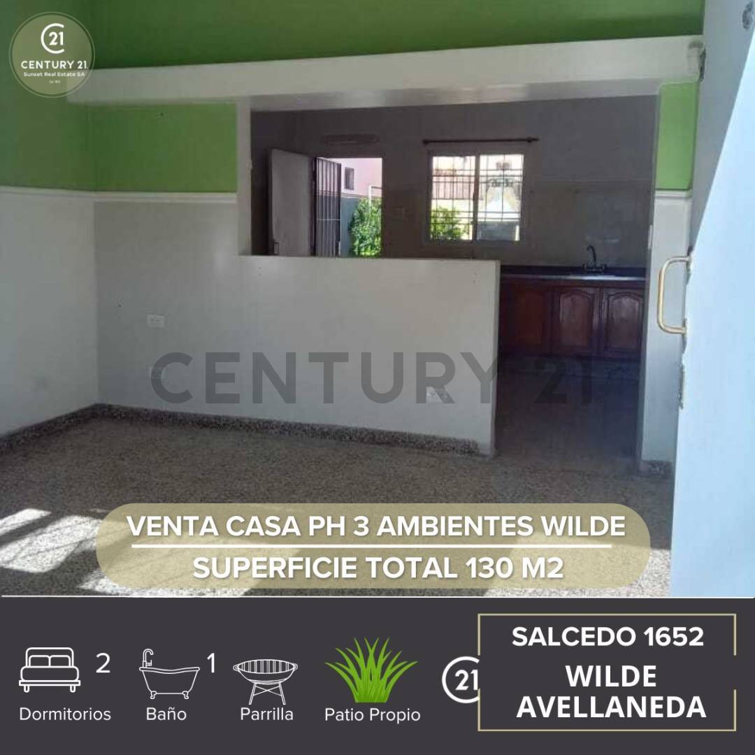 VENTA CASA PH 3 AMBIENTES WILDE — foto 1