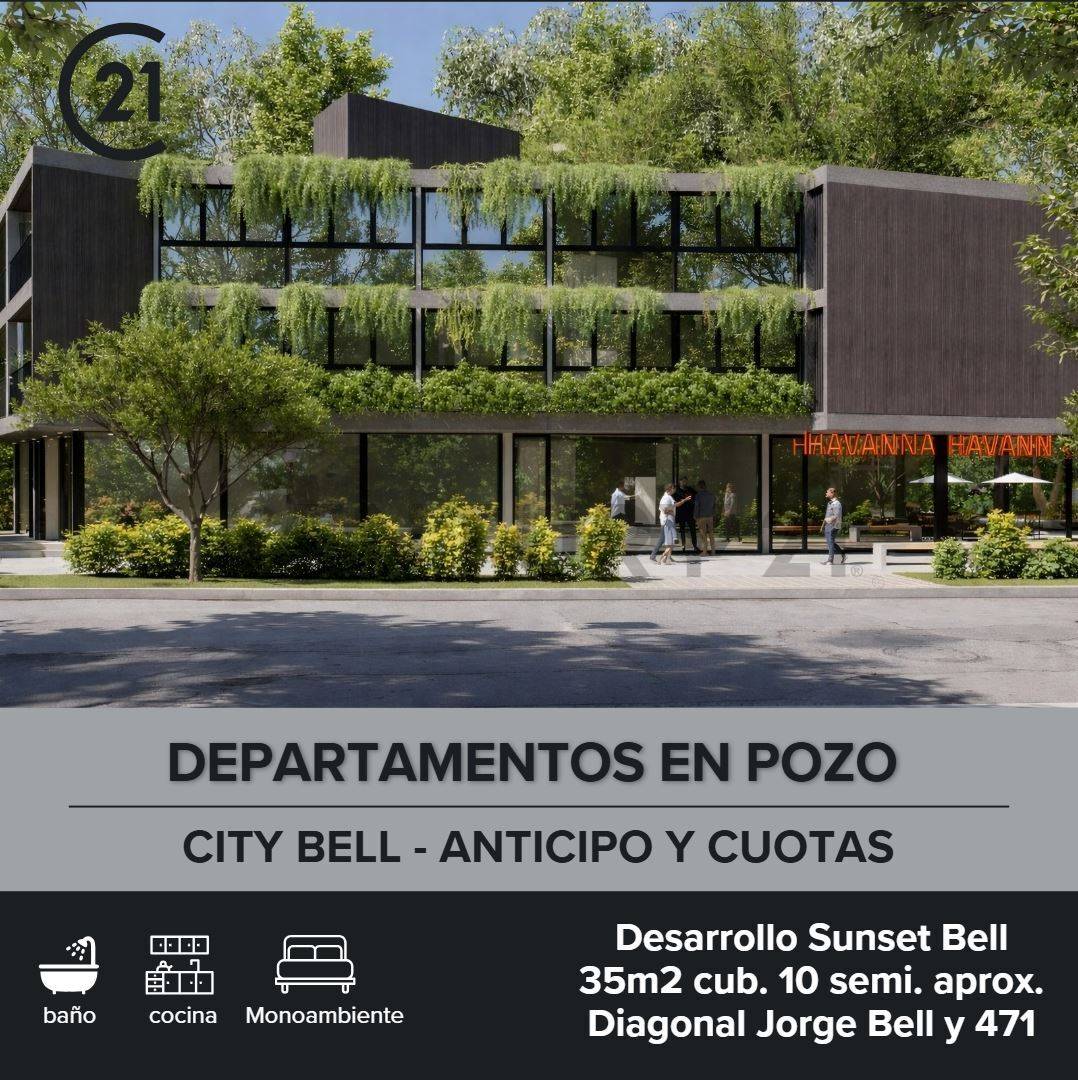 DEPARTAMENTO EN VENTA MONOAMBIENTE CITY BELL