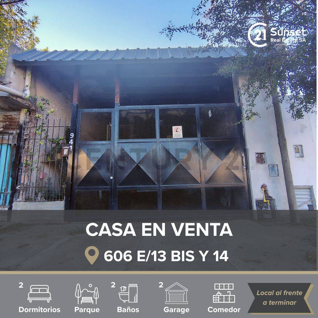 venta de casa con local a terminar o departamento