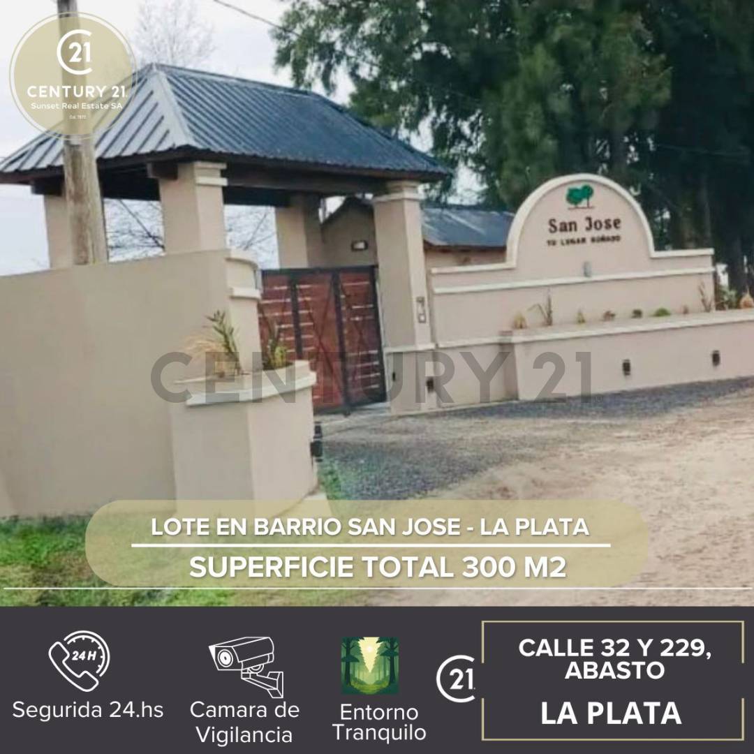 VENTA LOTE SAN JOSE I - ABASTO LA PLATA