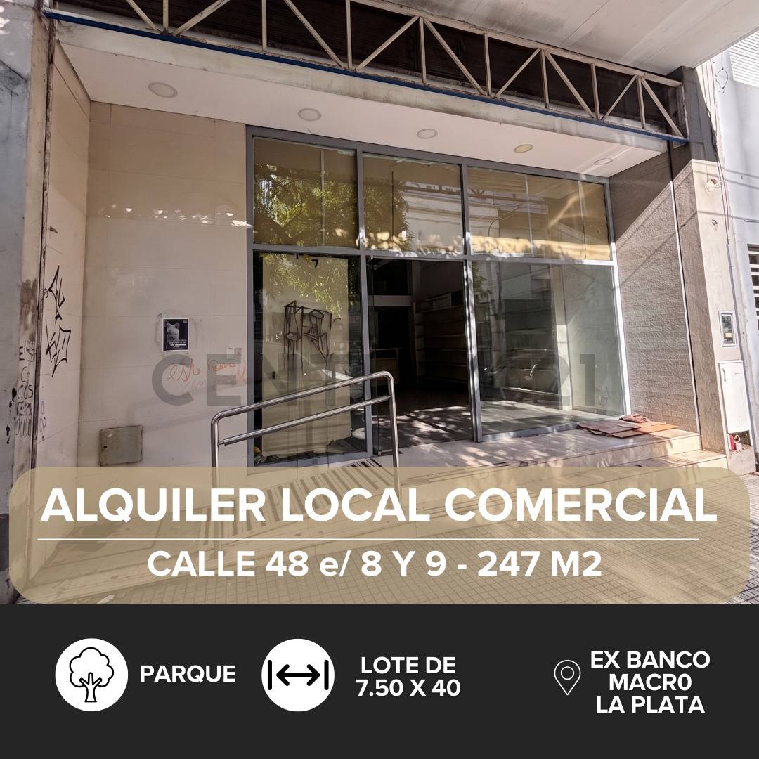 Alquiler local en La Plata