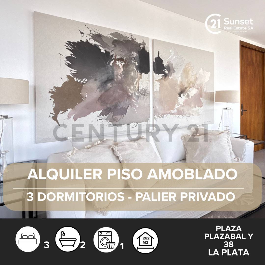 Alquiler de Departamento Amoblado en La Plata