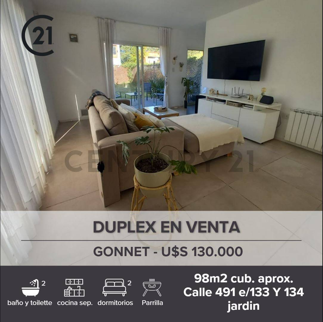 DUPLEX EN VENTA EN GONNET — foto 1