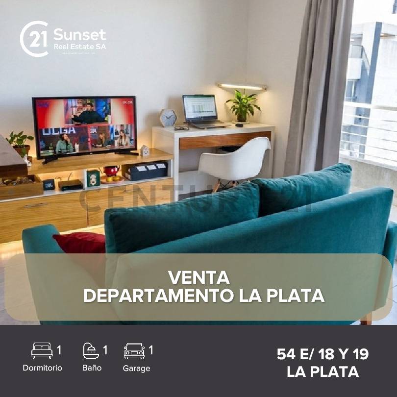 Departamento Venta La Plata dos ambientes