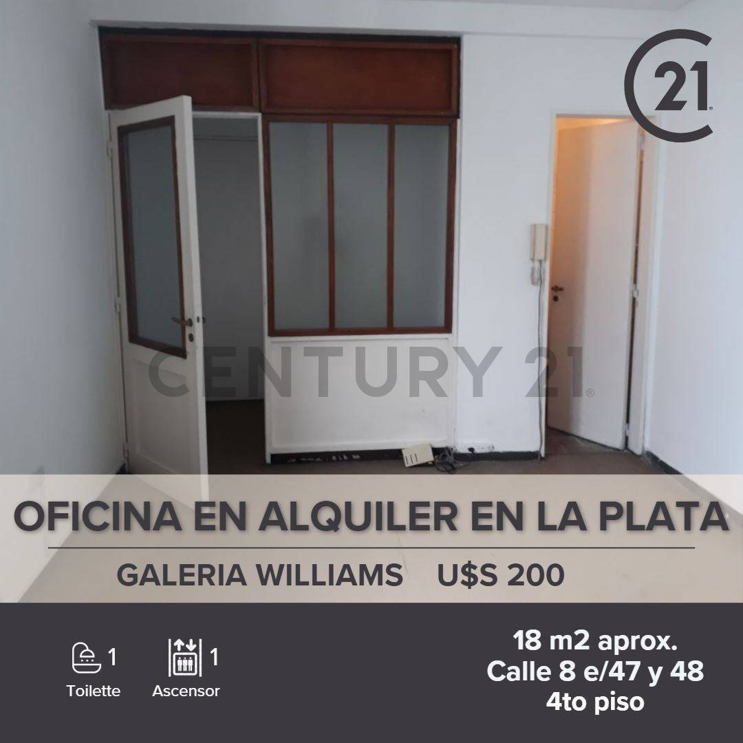 Oficina en Alquiler La Plata