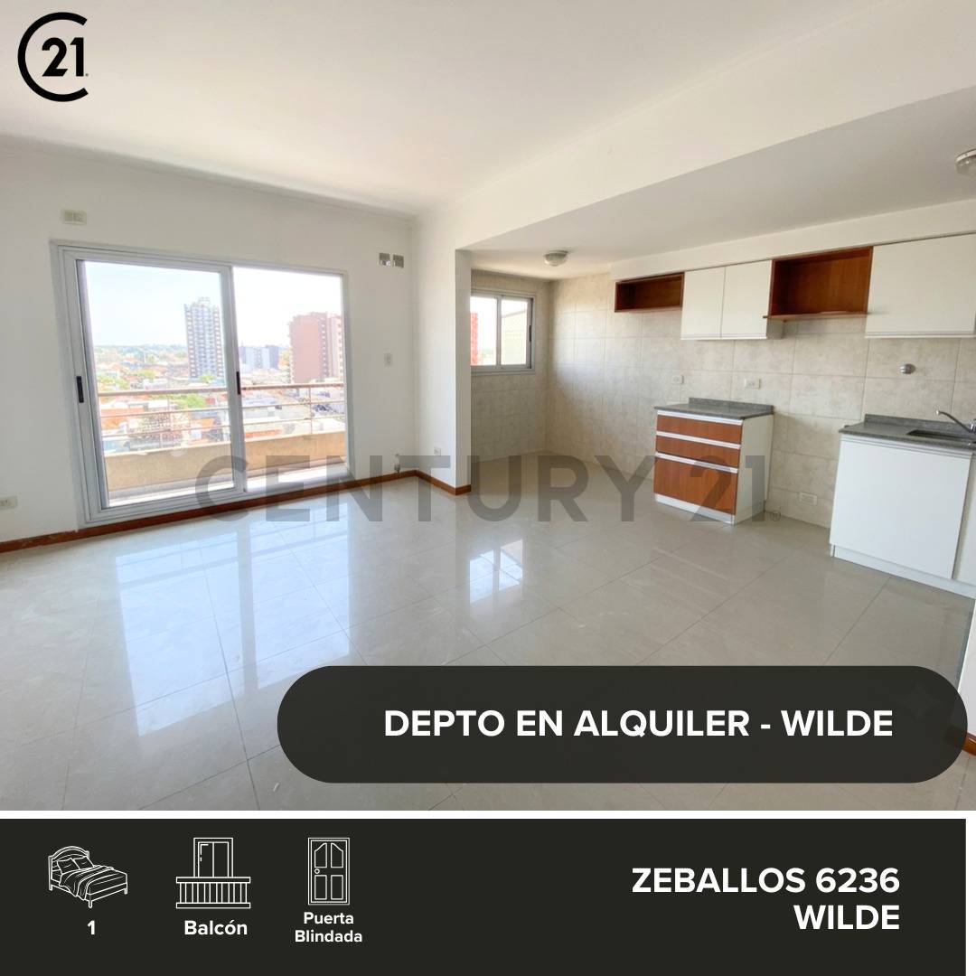 Depto en Alquiler - Wilde