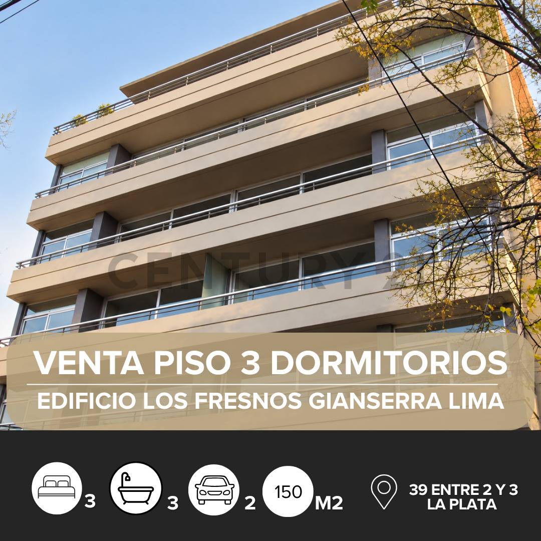 Venta departamento 3 dormitorios