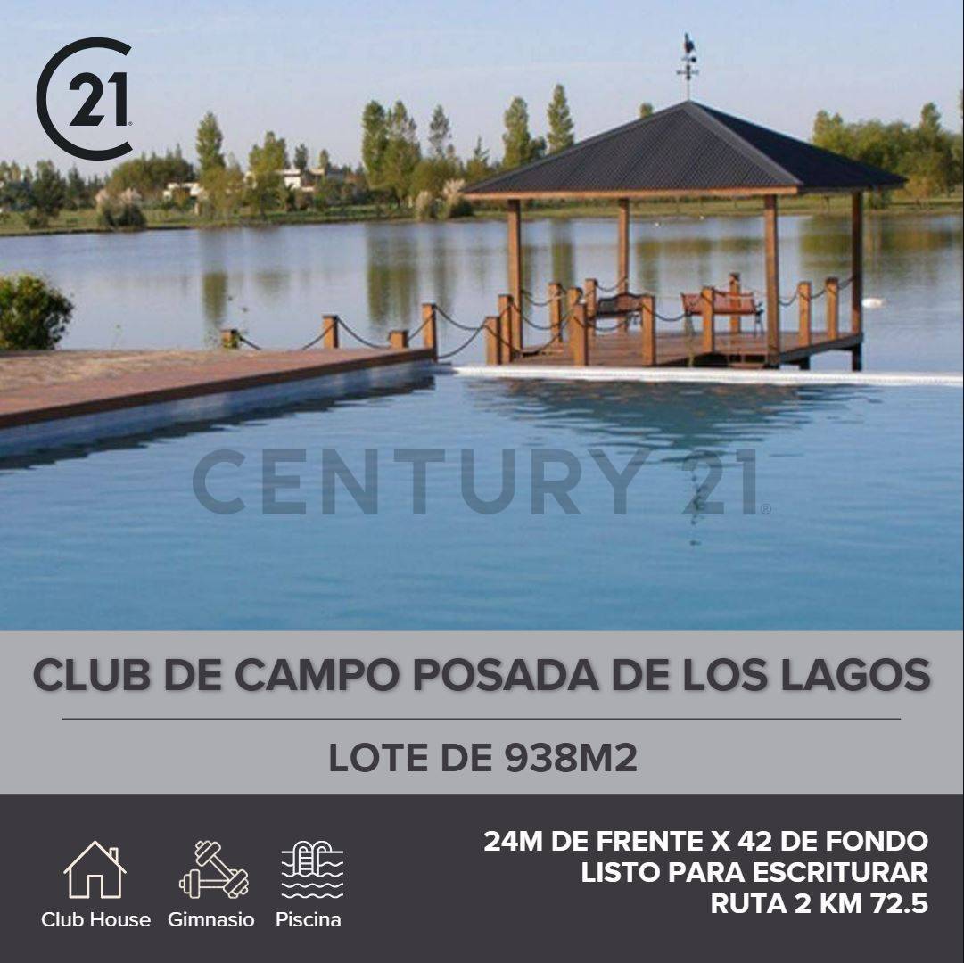 Lote en barrio cerrado Posada de los Lagos, brandsen