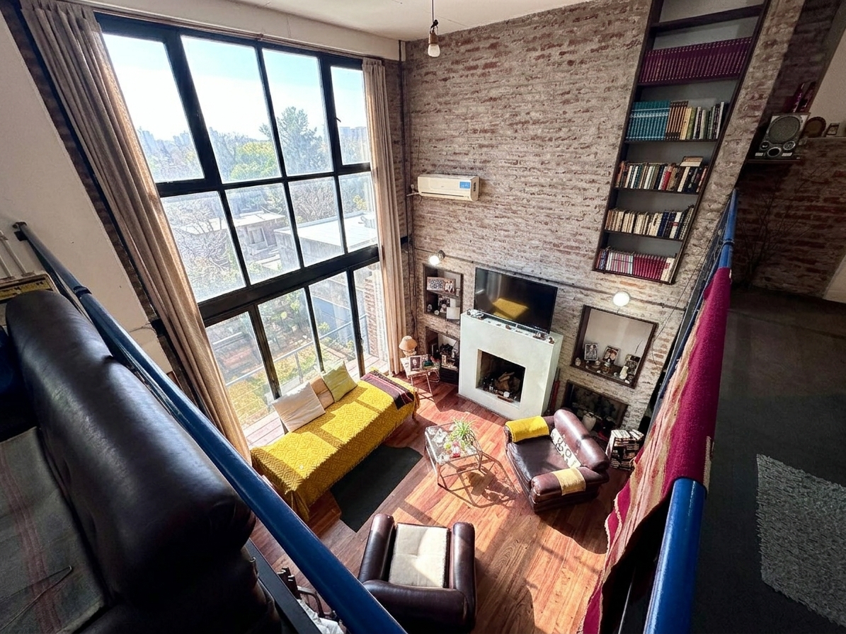 Excelente Loft de 2 ambientes en Belgrano,con balcón y cochera. Evalua Permuta