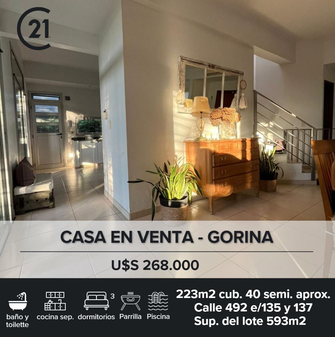 Casa en vanta en Gorina 3 dormitorios — foto 1