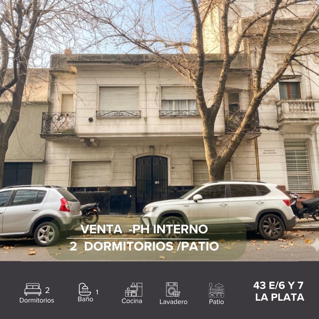 Venta  PH dos dormitorios La Plata — foto 1