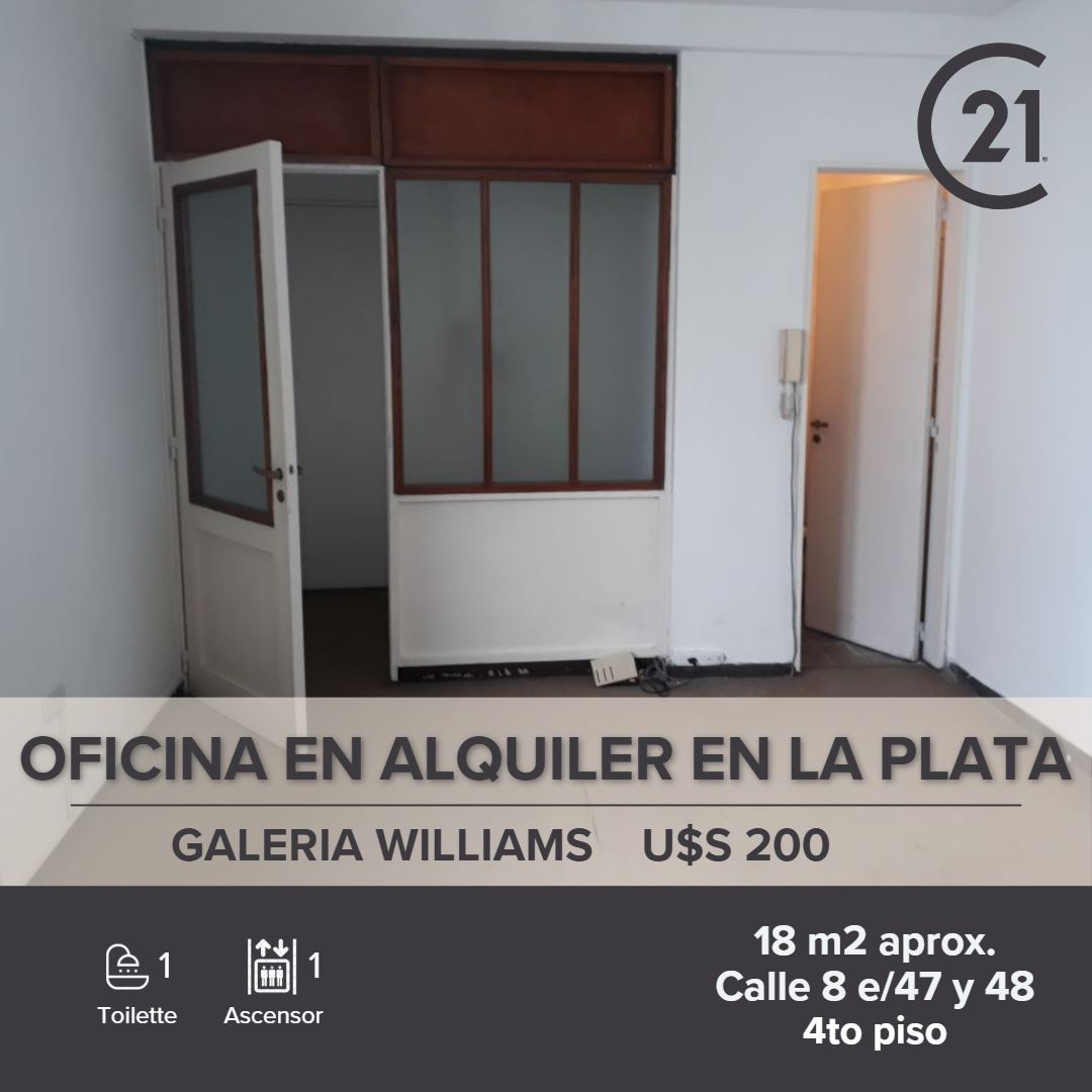Oficina en Alquiler La Plata