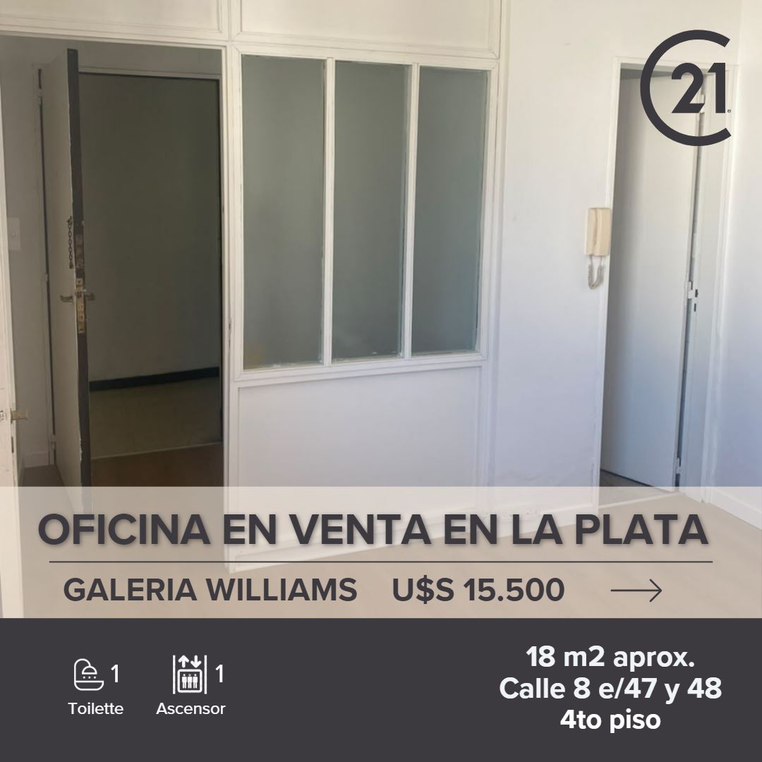 Venta de Oficina  La Plata.