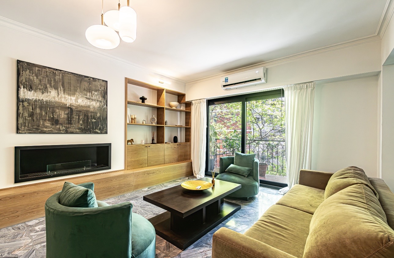 Venta - Semipiso a nuevo 178 m² cochera Juncal y Ugarteche Palermo Botánico